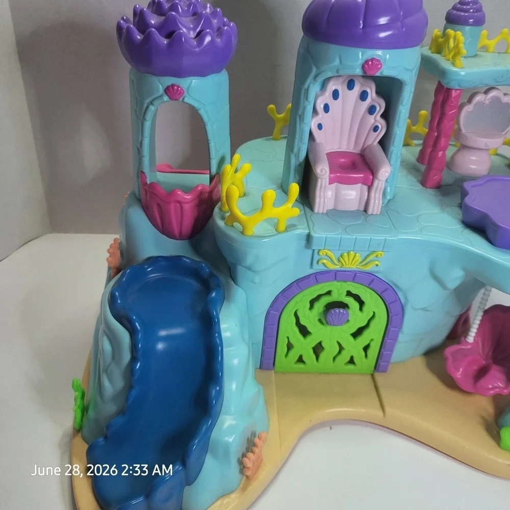 Lakeshore Learning Under the Sea Mermaid Palace Learning Toy Playset ONLY